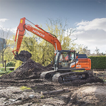 Аренда гусеничного экскаватора Hitachi ZX160lc