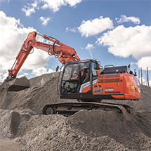 Аренда гусеничного экскаватора Hitachi ZX180lc