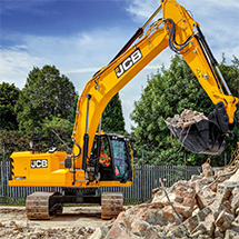 Аренда гусеничного экскаватора JCB JS220lc